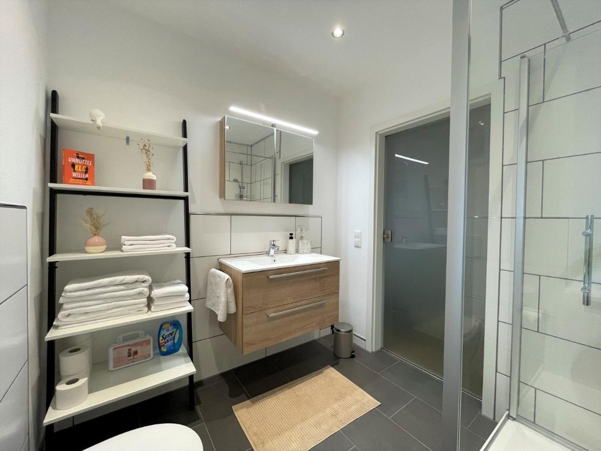 Bunter Hund Apartments - Zentrales Apartment, Parkplatz, Wintergarten, Kinderzimmer โรเทนบวร์ก อ็อบ แดร์เทาเบอร์ ภายนอก รูปภาพ