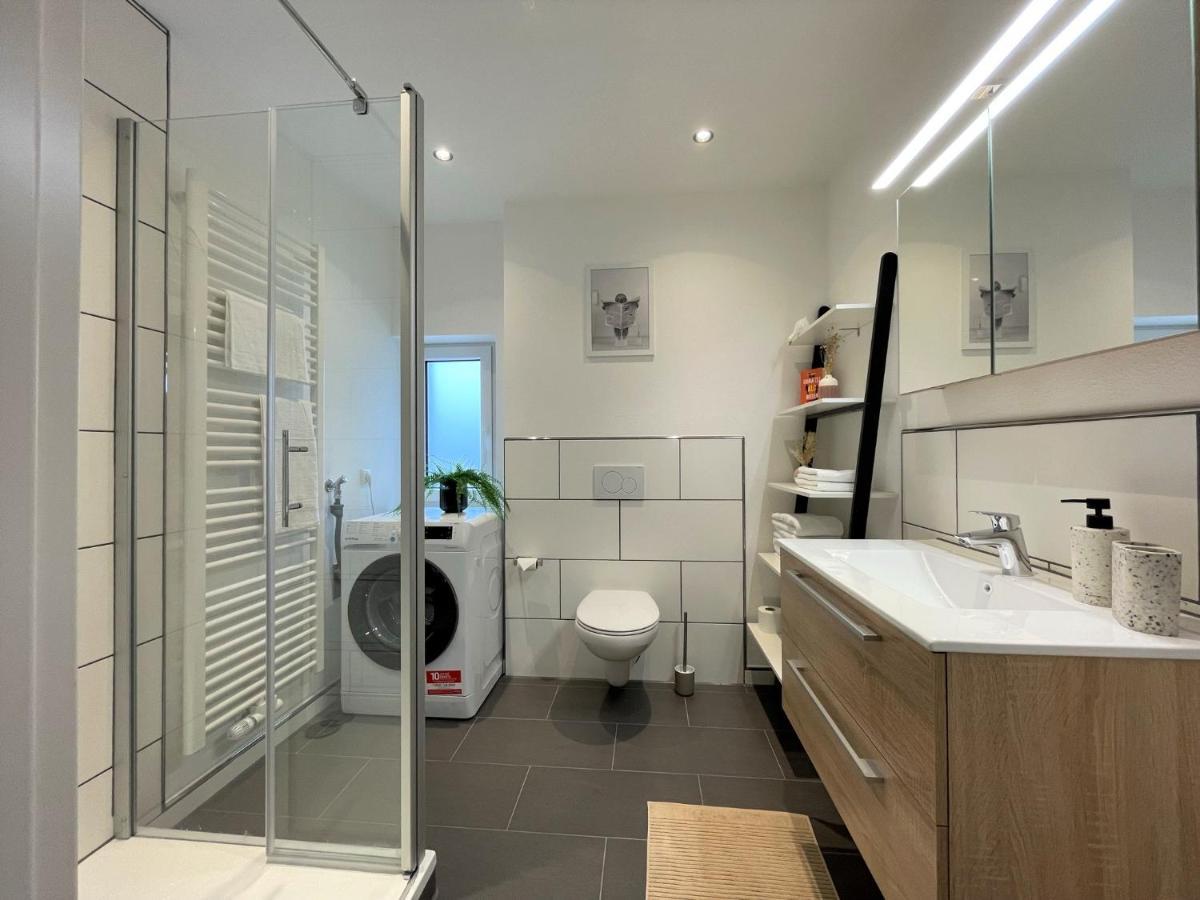 Bunter Hund Apartments - Zentrales Apartment, Parkplatz, Wintergarten, Kinderzimmer โรเทนบวร์ก อ็อบ แดร์เทาเบอร์ ภายนอก รูปภาพ