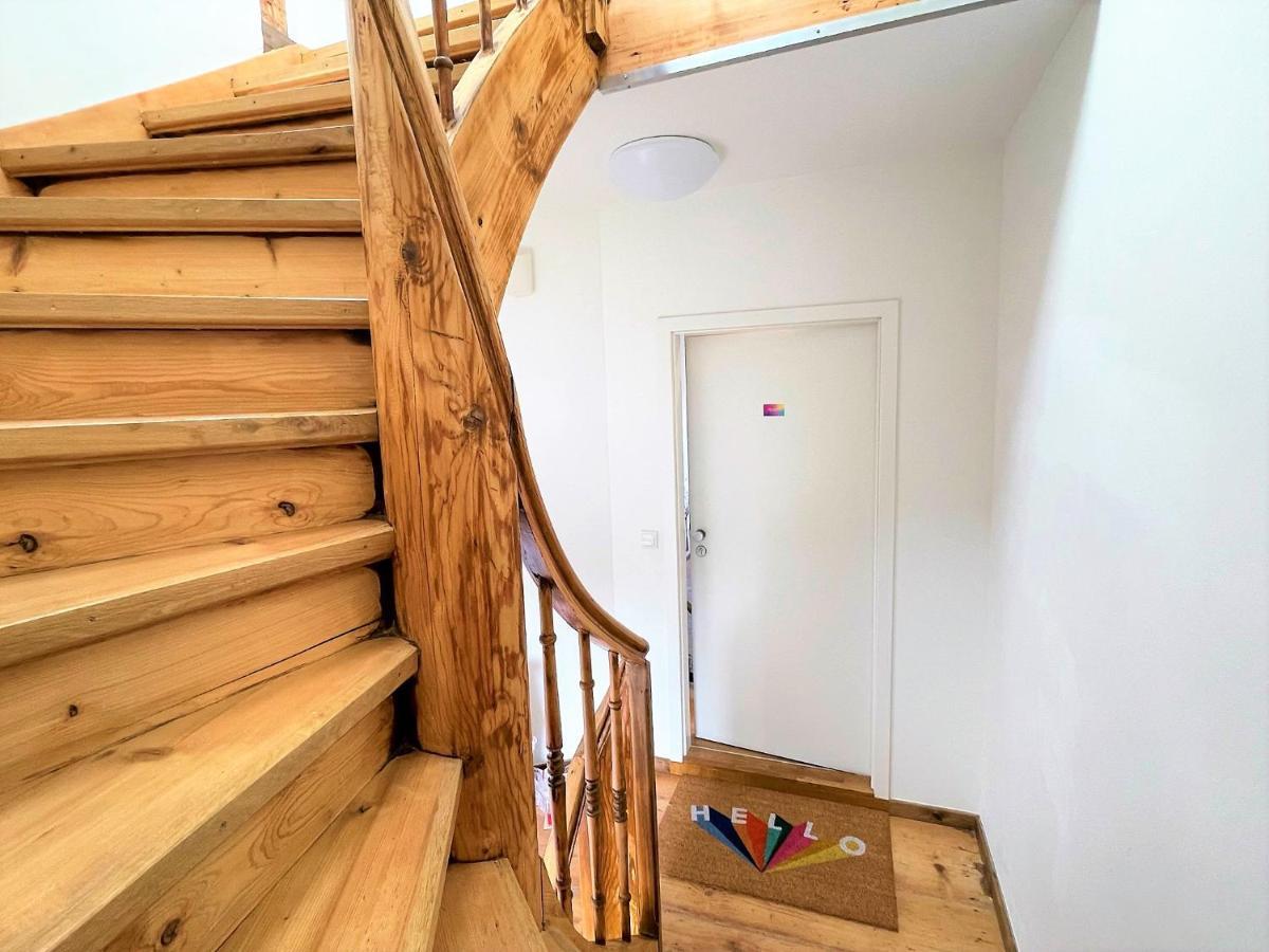 Bunter Hund Apartments - Zentrales Apartment, Parkplatz, Wintergarten, Kinderzimmer โรเทนบวร์ก อ็อบ แดร์เทาเบอร์ ภายนอก รูปภาพ