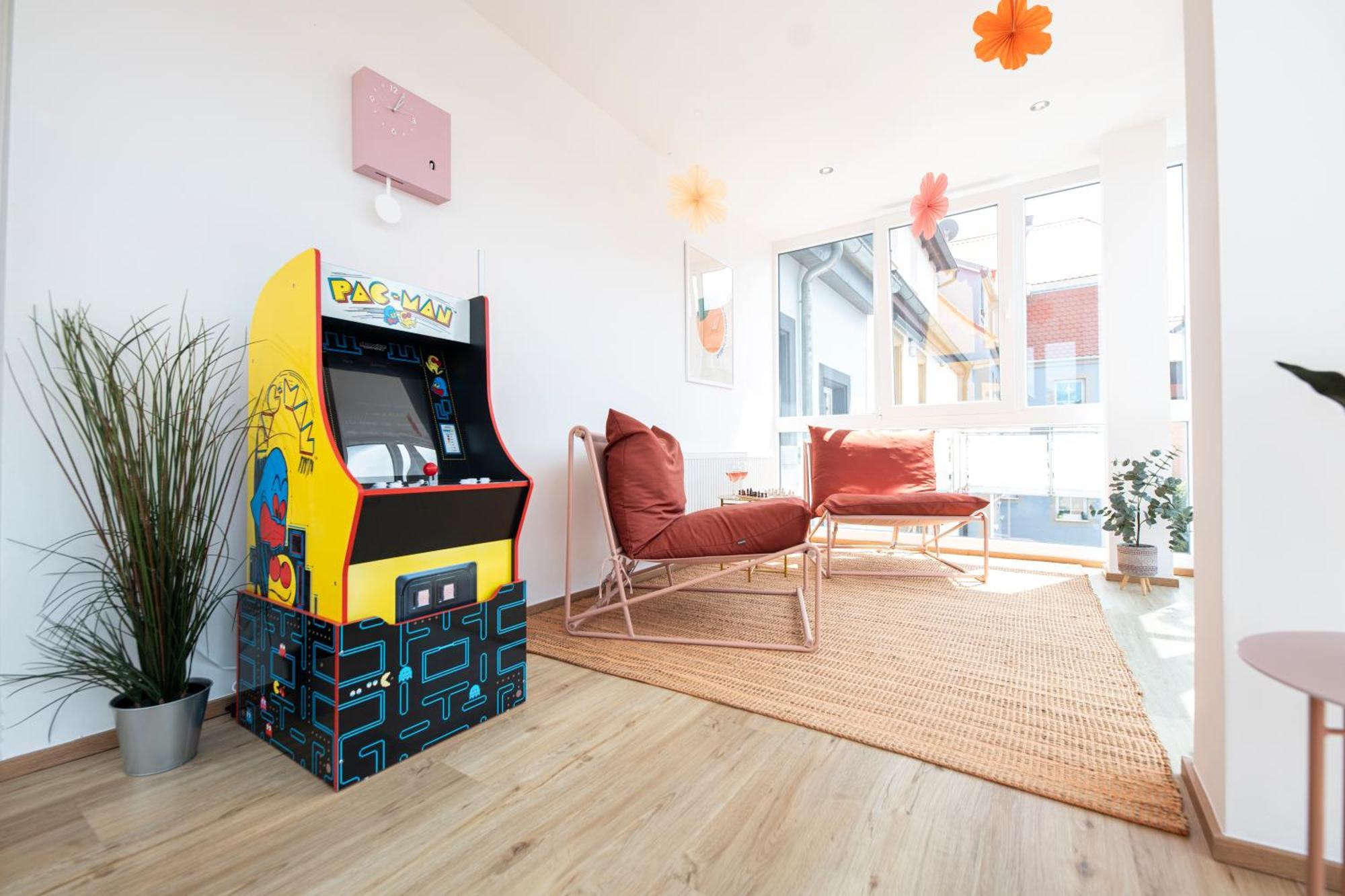 Bunter Hund Apartments - Zentrales Apartment, Parkplatz, Wintergarten, Kinderzimmer โรเทนบวร์ก อ็อบ แดร์เทาเบอร์ ภายนอก รูปภาพ